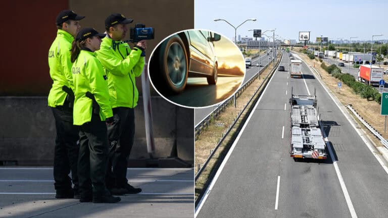 vodič polícia diaľnica rýchlosť